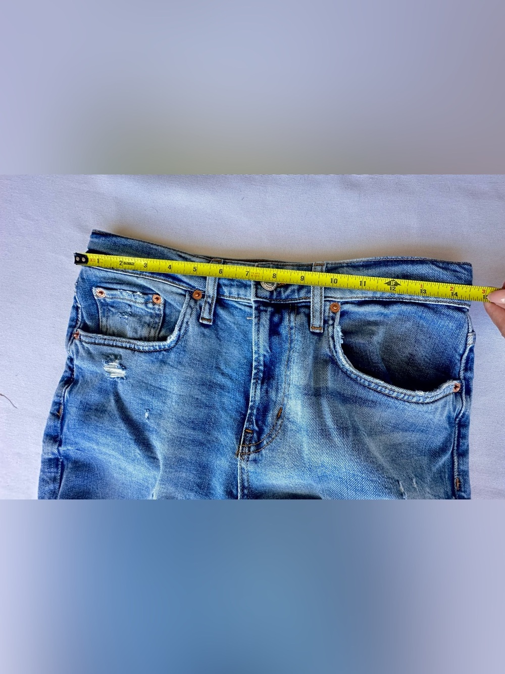 Zara boyfriend jeans women, size US 6 - Picture 6 of 9